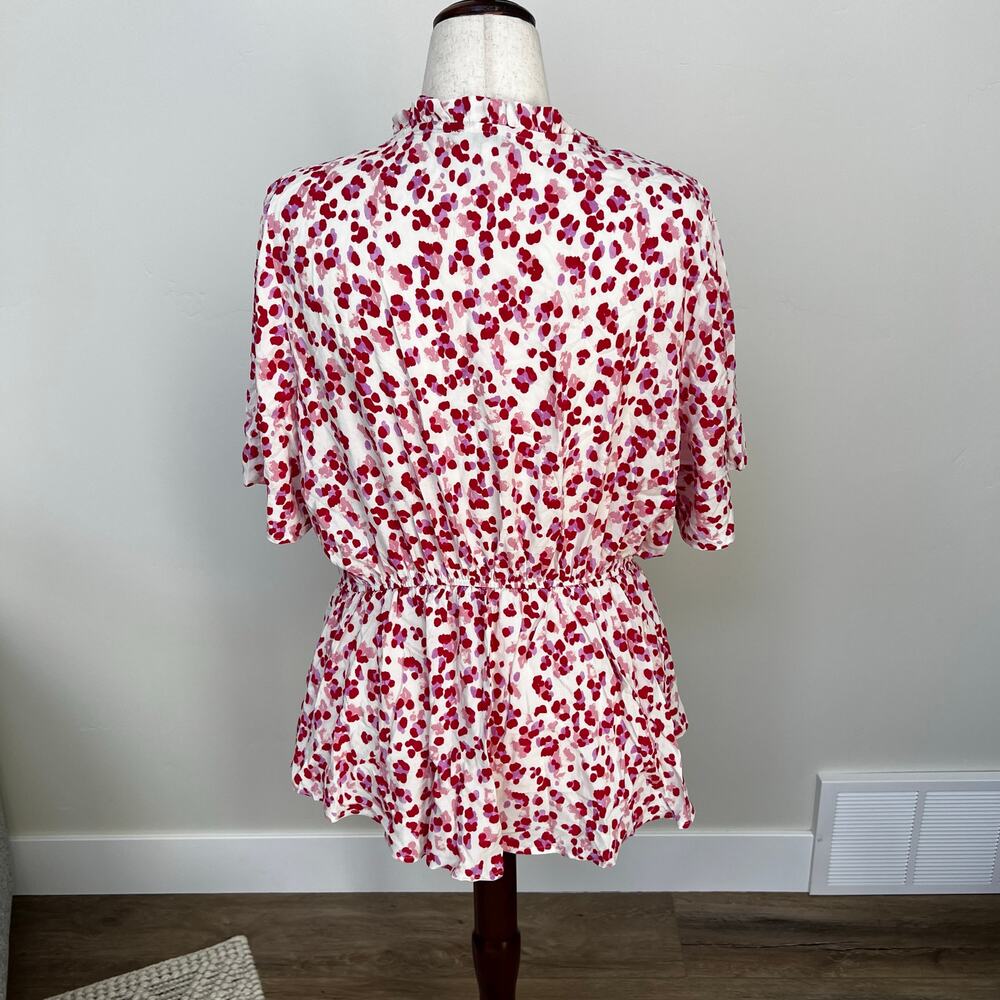 Andree By Unit Women's Raspberry Dot Print Cinch … - image 3